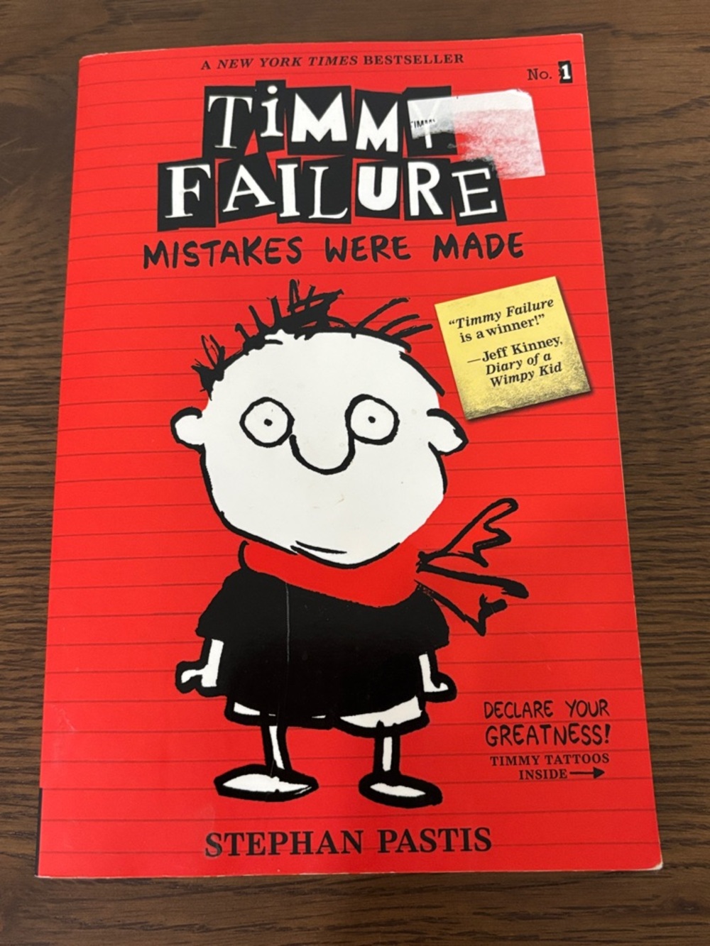 Timmy Failure Mistakes Were Made Paperback Book
